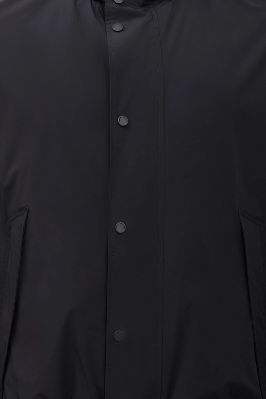 Чорна вітрівка з капюшоном XM000210 AF10357 UC001 Armani Exchange