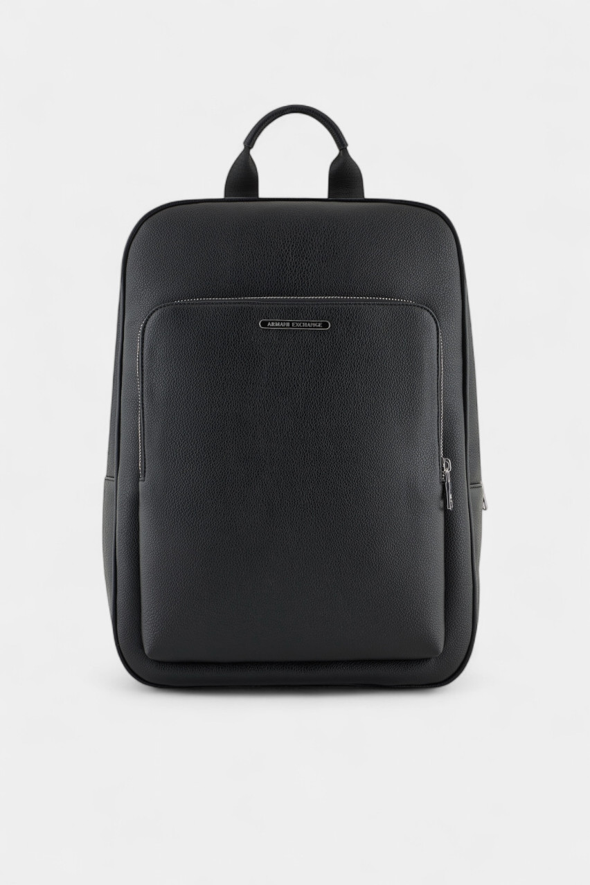Чорний рюкзак з екошкіри XM000241 AF12134 UC001 Armani Exchange