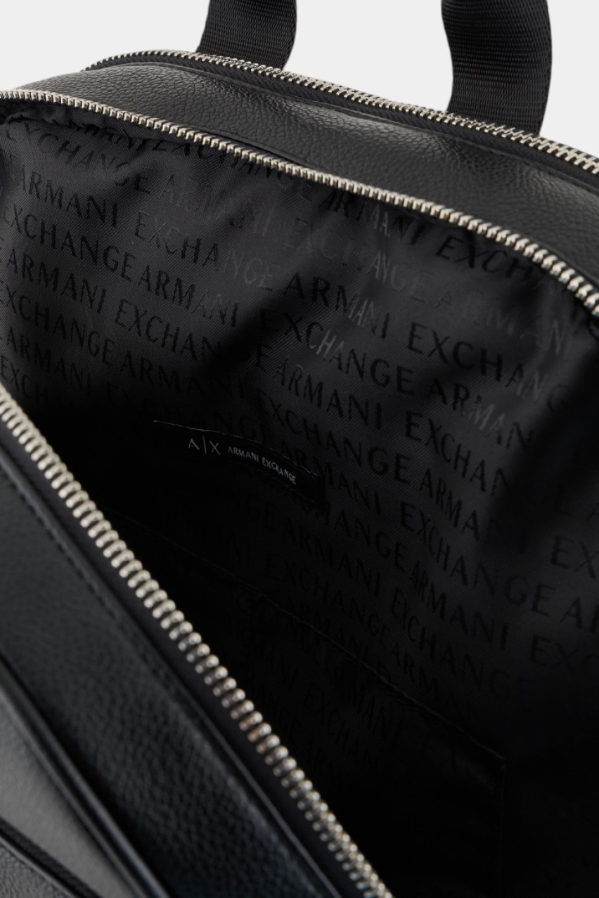 Чорний рюкзак з екошкіри XM000241 AF12134 UC001 Armani Exchange