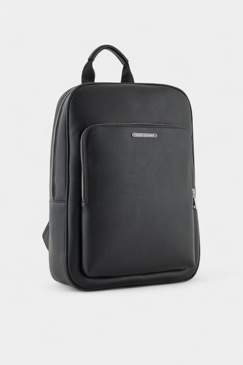 Чорний рюкзак з екошкіри XM000241 AF12134 UC001 Armani Exchange