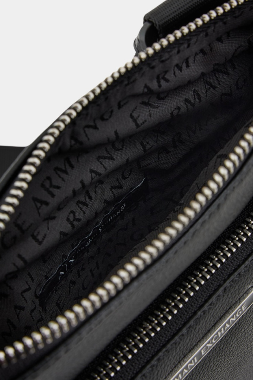 Черная сумка кросс-боди из экокожи XM000846 AF12134 UC001 Armani Exchange