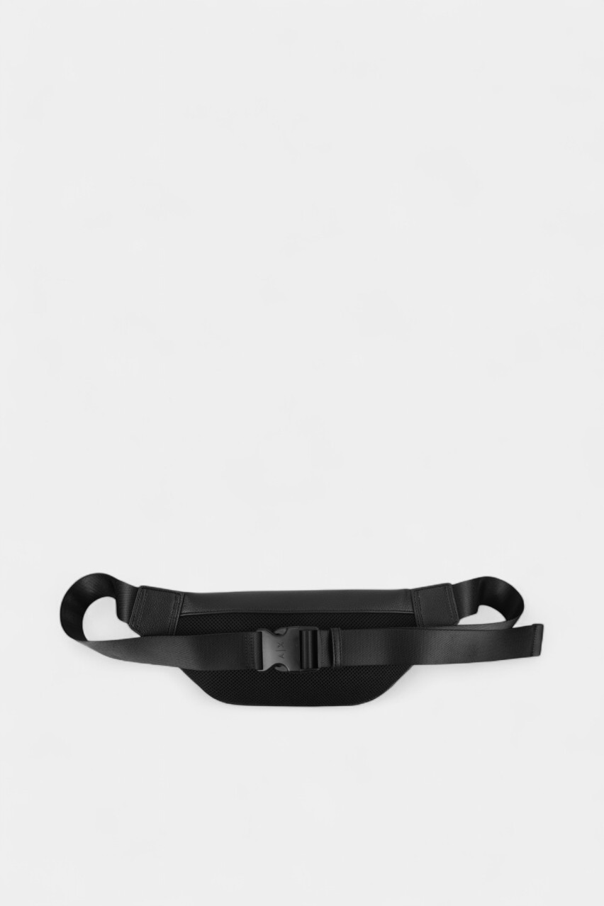 Темно-синяя поясная сумка из экокожи XM000848 AF12134 UB101 Armani Exchange