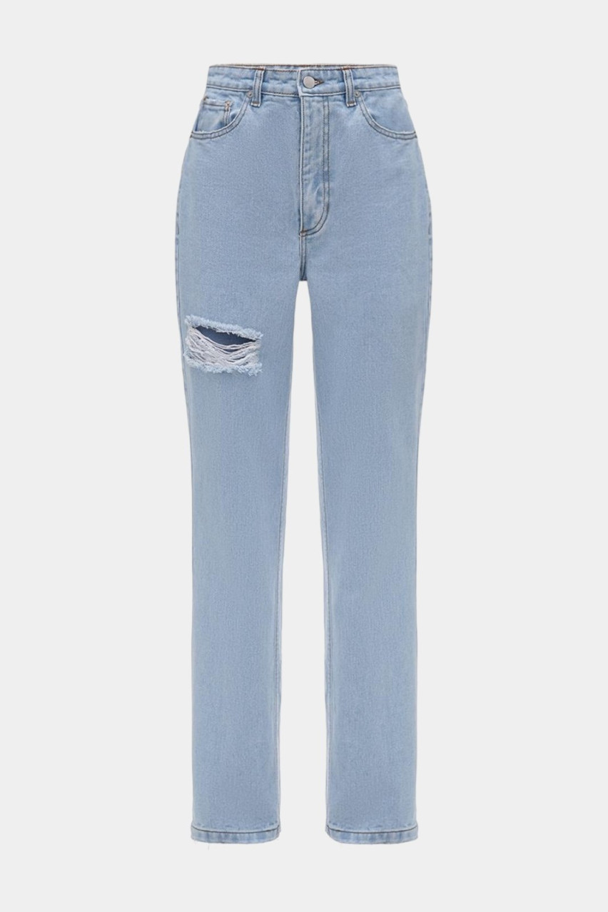 Голубые джинсы Straight Fit BLAZH.