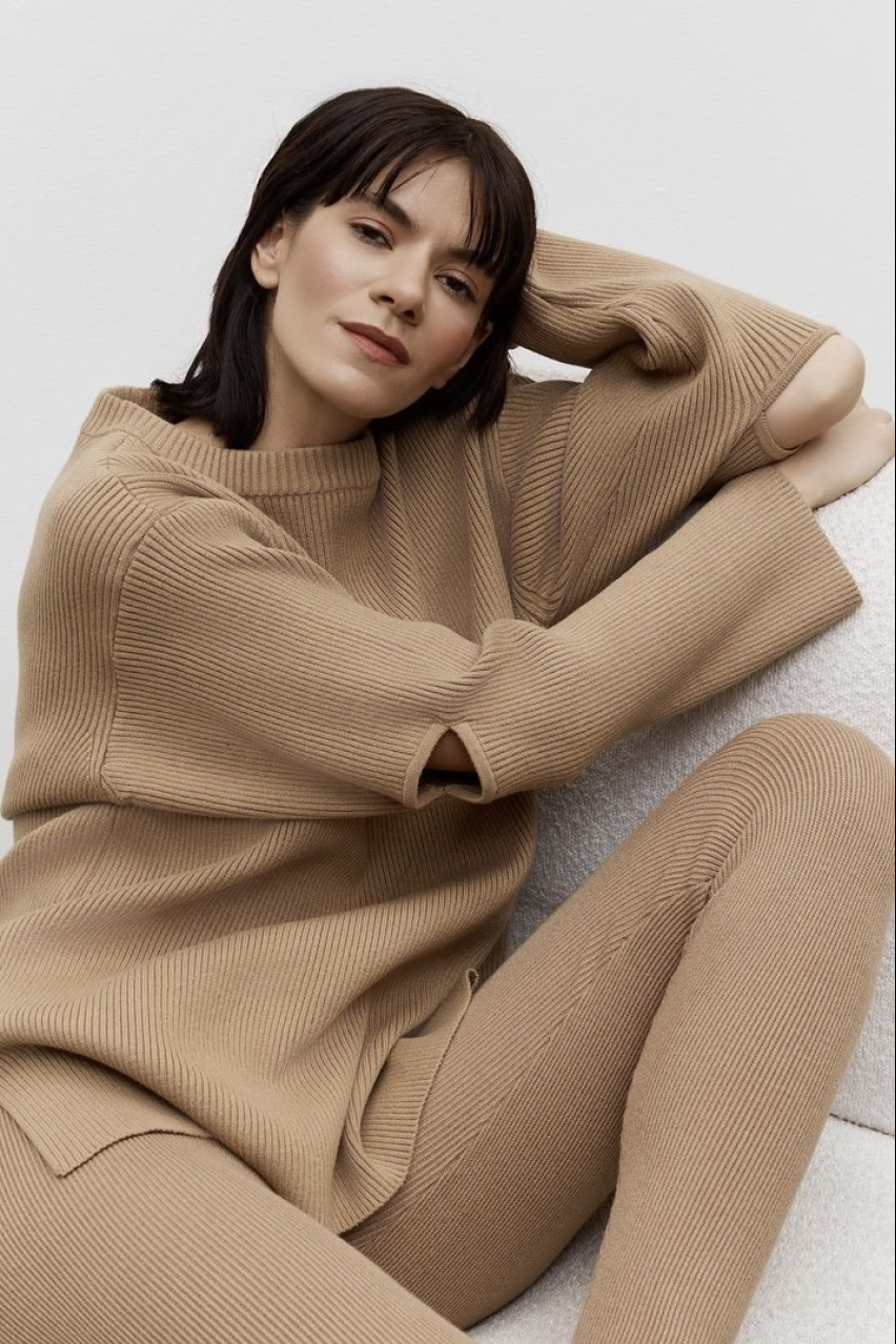 Кэмел джемпер BLAZH.