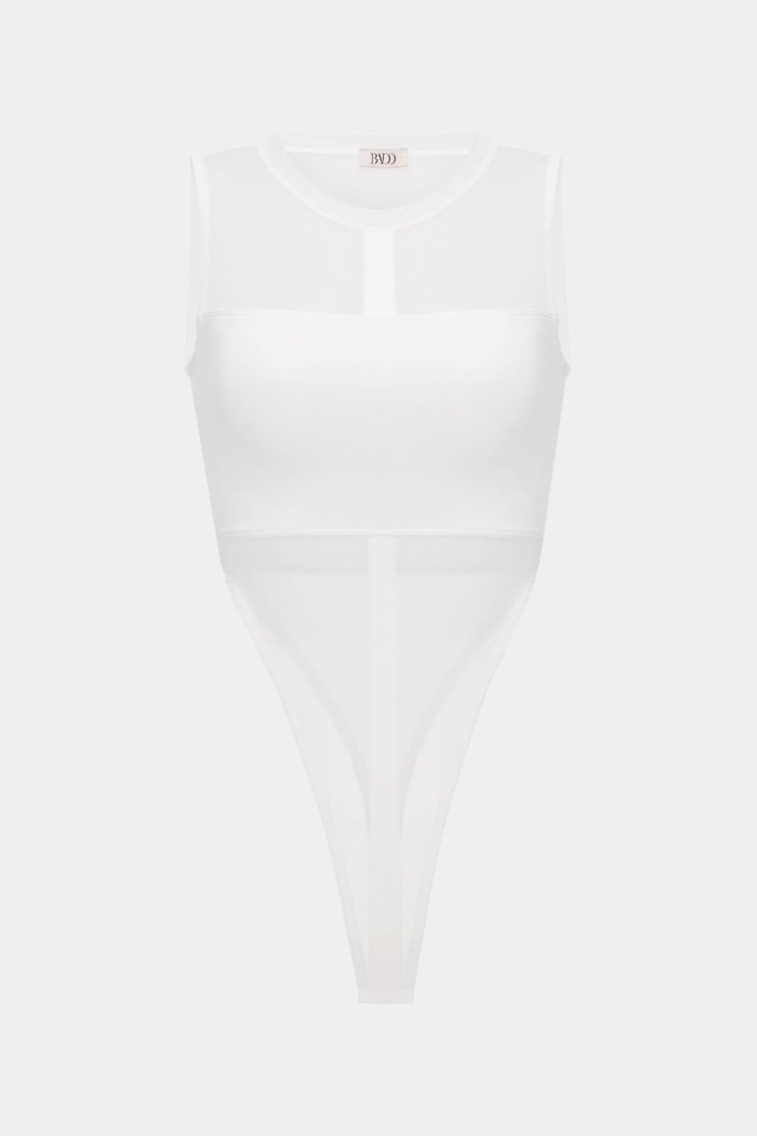 Біле боді-сітка BLAZH.