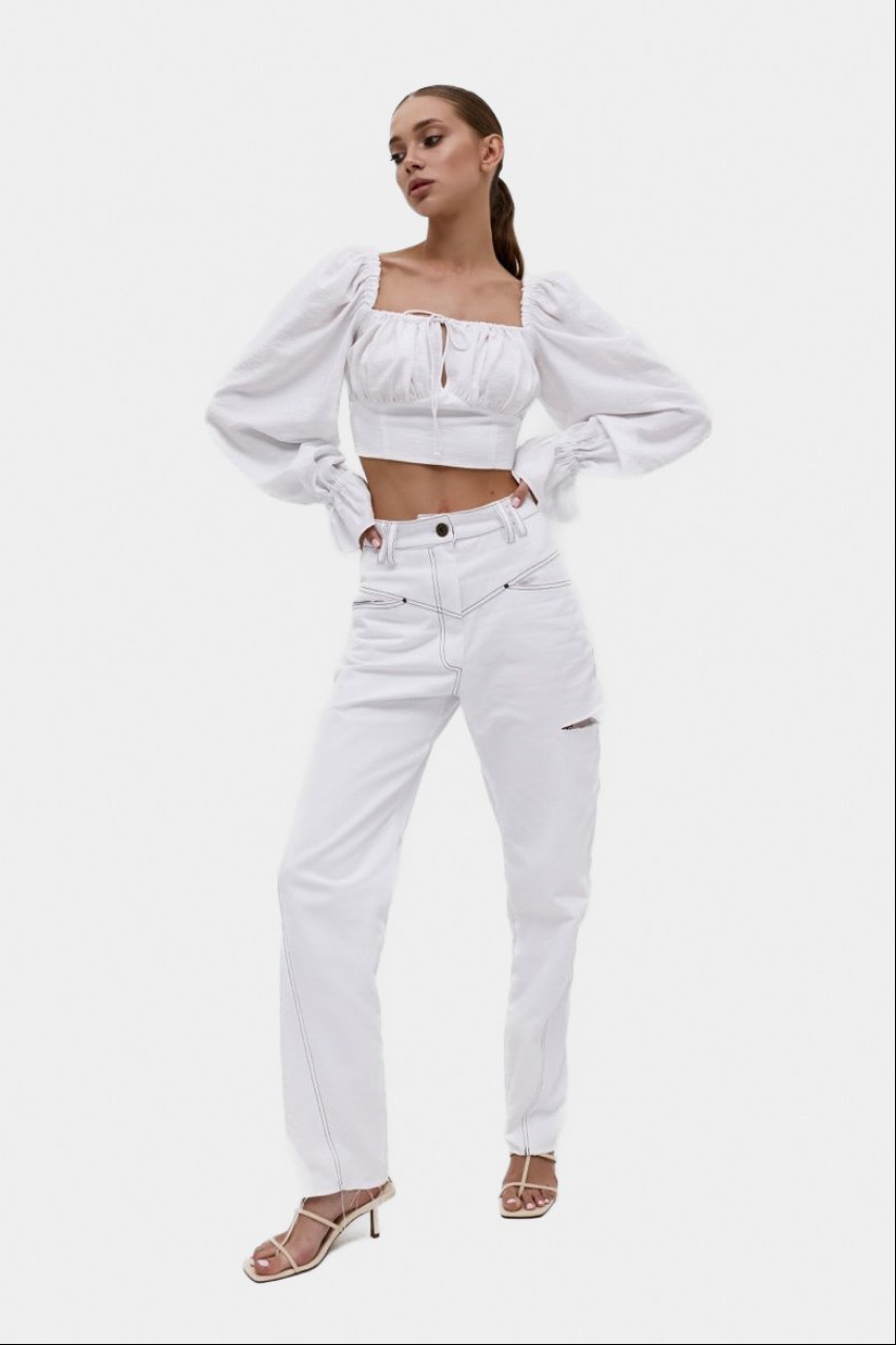 Біла блуза BLAZH.