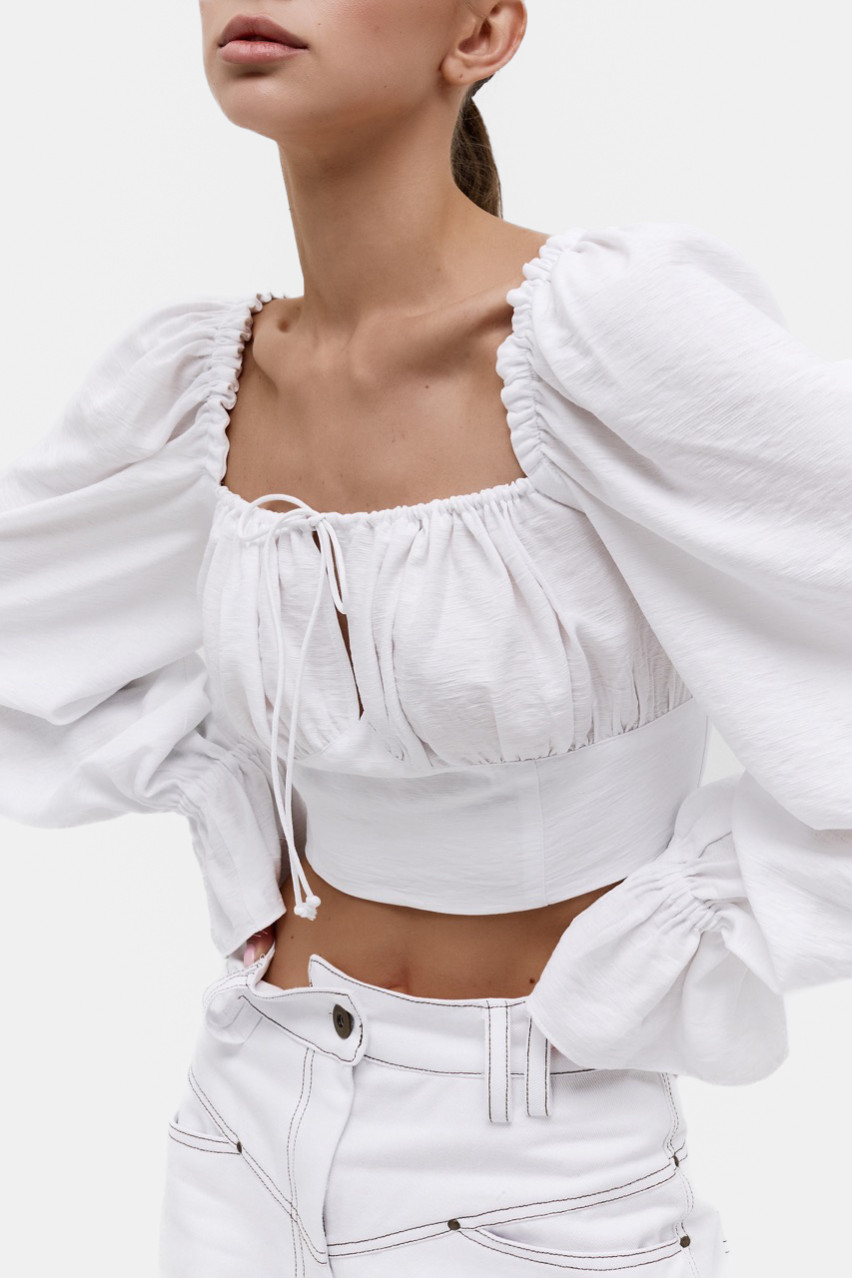 Біла блуза BLAZH.