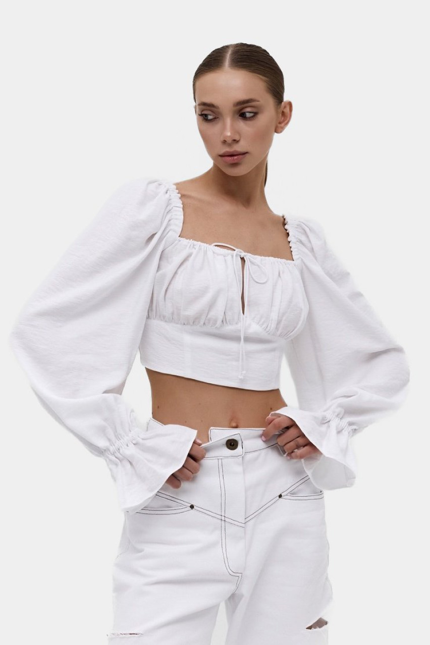 Біла блуза BLAZH.