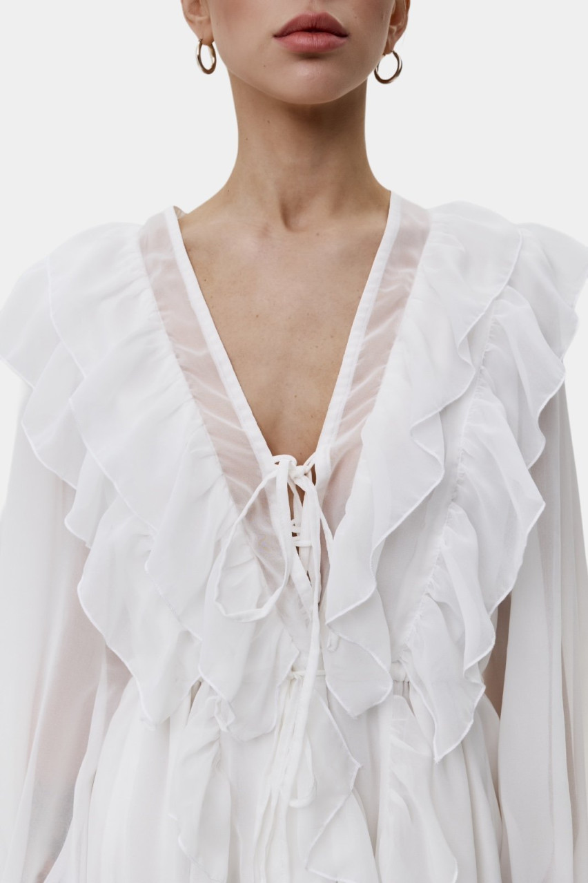 Белое платье BLAZH'