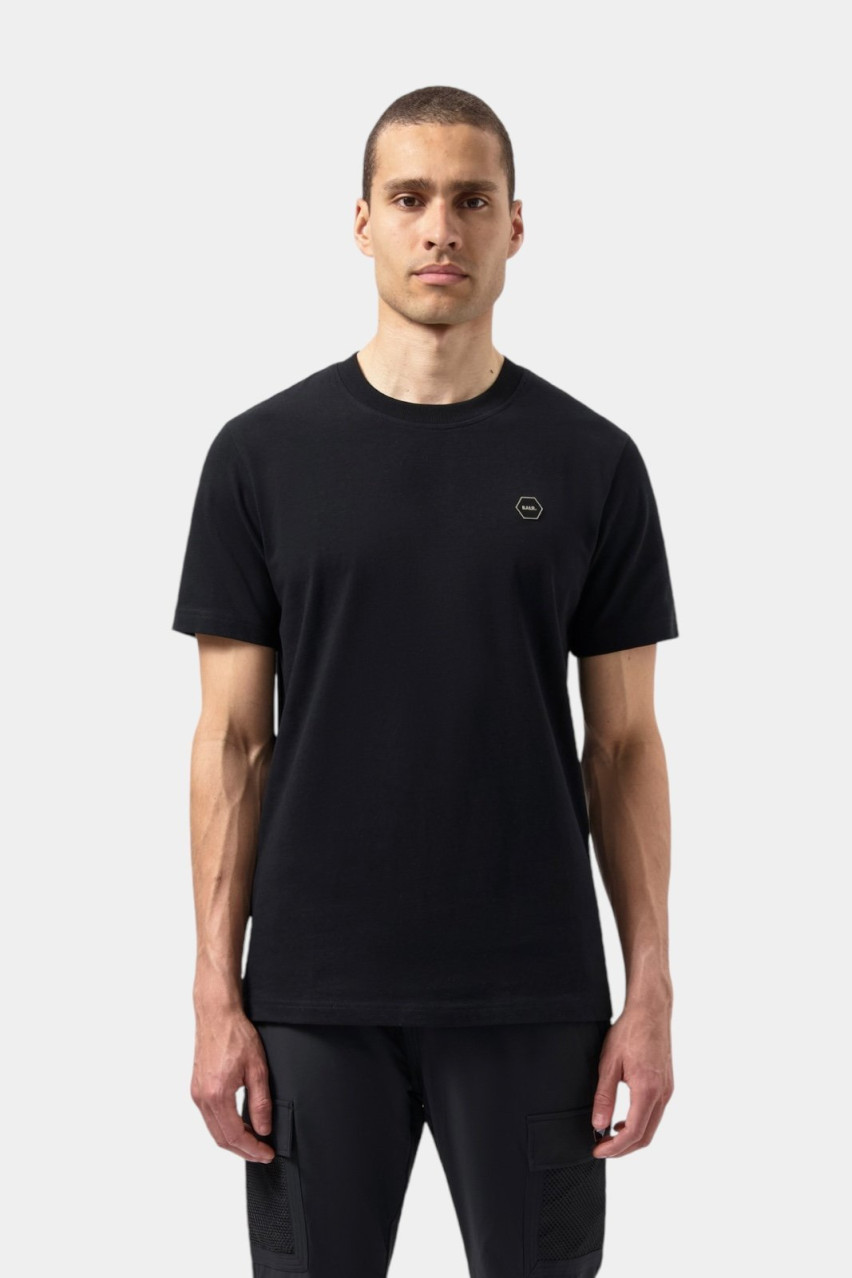 Чорна футболка Hexline Regular Fit B1112.1255 102 BALR.