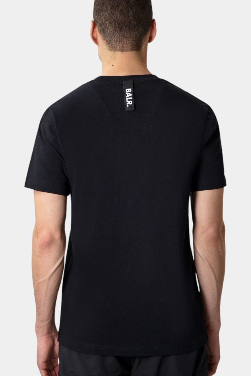 Чорна футболка Hexline Regular Fit B1112.1255 102 BALR.