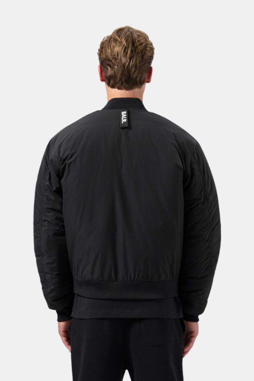 Черно-бордовый двухсторонний бомбер The Club Regular Fit B1381.1019 102 BALR.