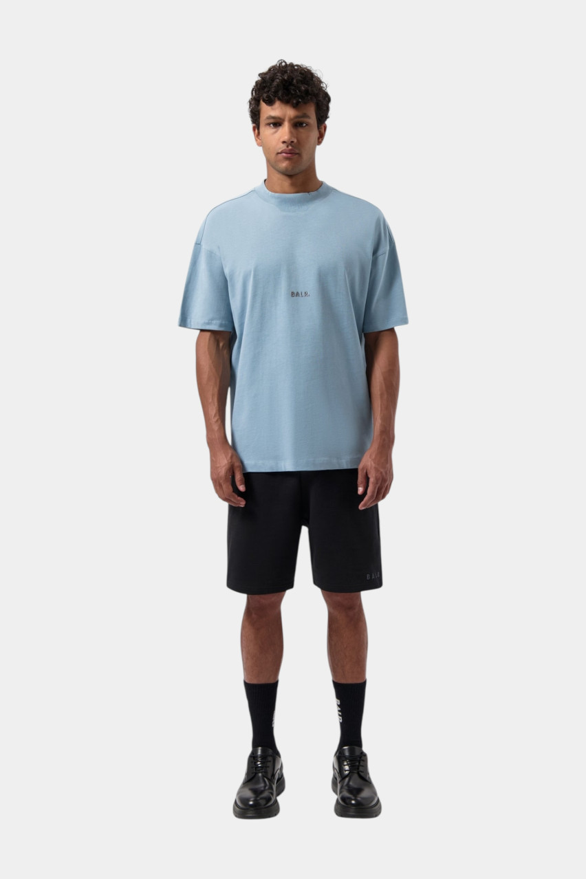 Блакитна футболка Logo Box B1112.1279 888 BALR.