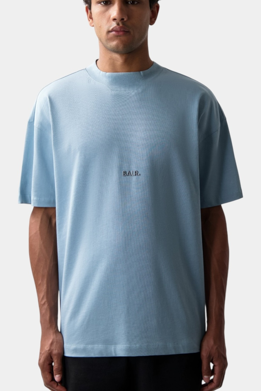 Блакитна футболка Logo Box B1112.1279 888 BALR.