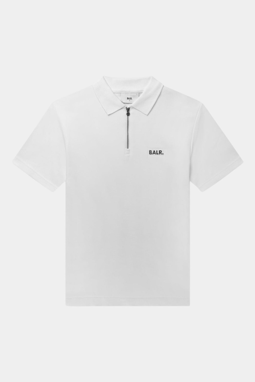 Біле поло Q-Series Regular Fit B1122.1033 906 BALR.