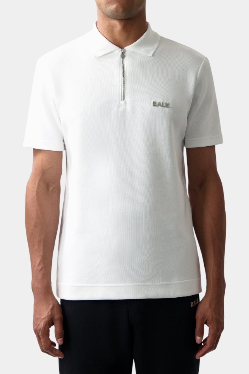 Біле поло Q-Series Regular Fit B1122.1033 906 BALR.