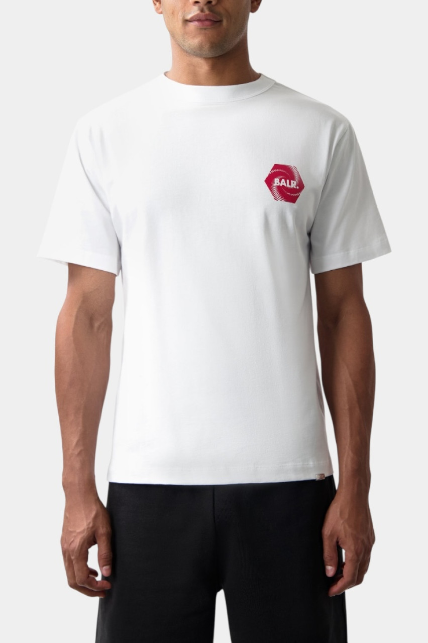 Белая футболка Vortex B1112.1303 906 BALR.