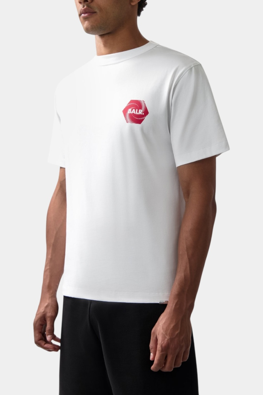 Белая футболка Vortex B1112.1303 906 BALR.