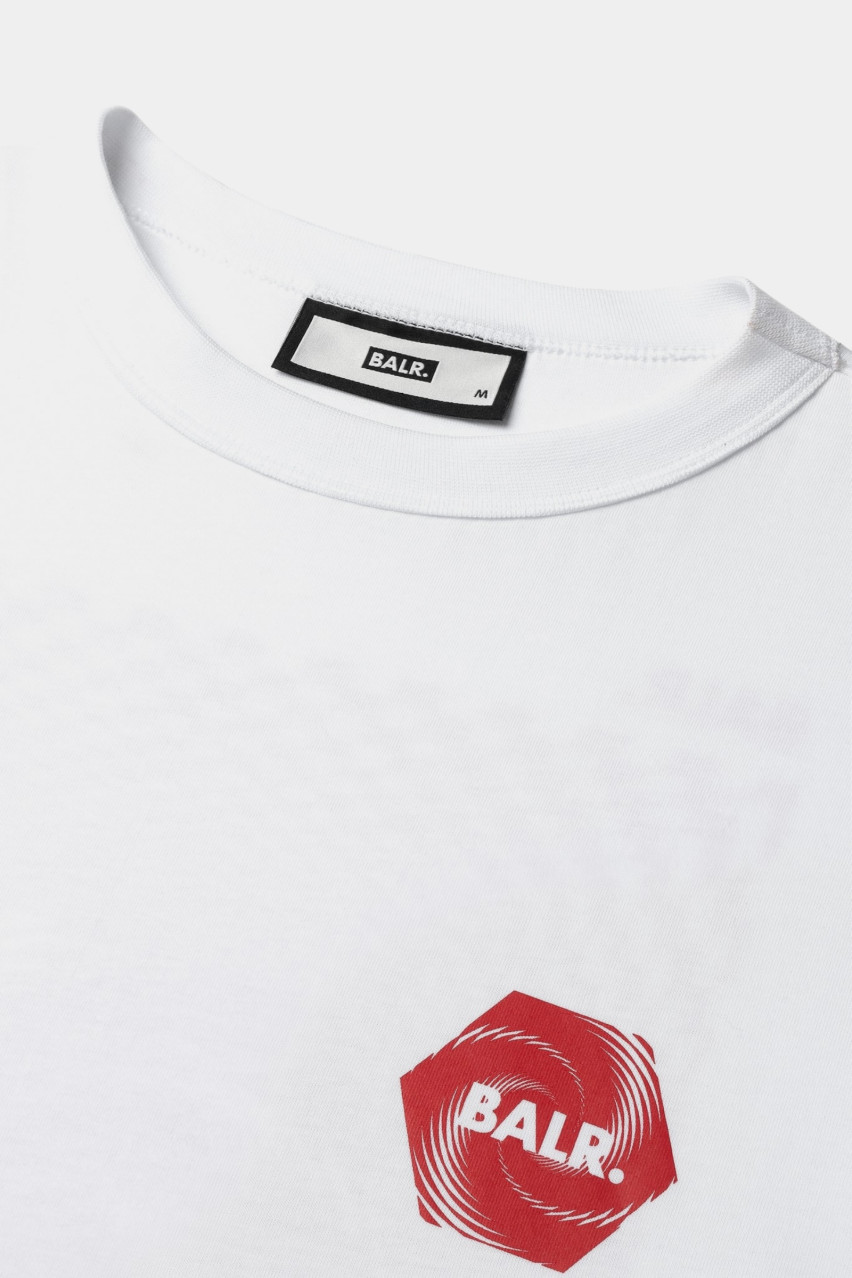 Белая футболка Vortex B1112.1303 906 BALR.