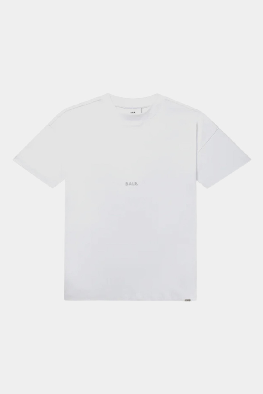 Біла футболка Logo Box B1112.1279 906 BALR.