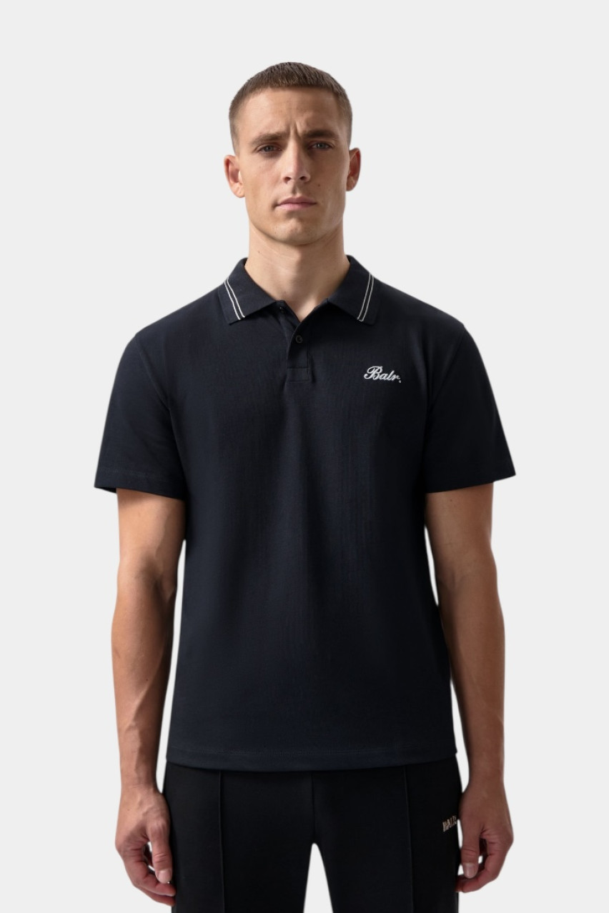 Чорне поло Tape B1122.1042 102 BALR.