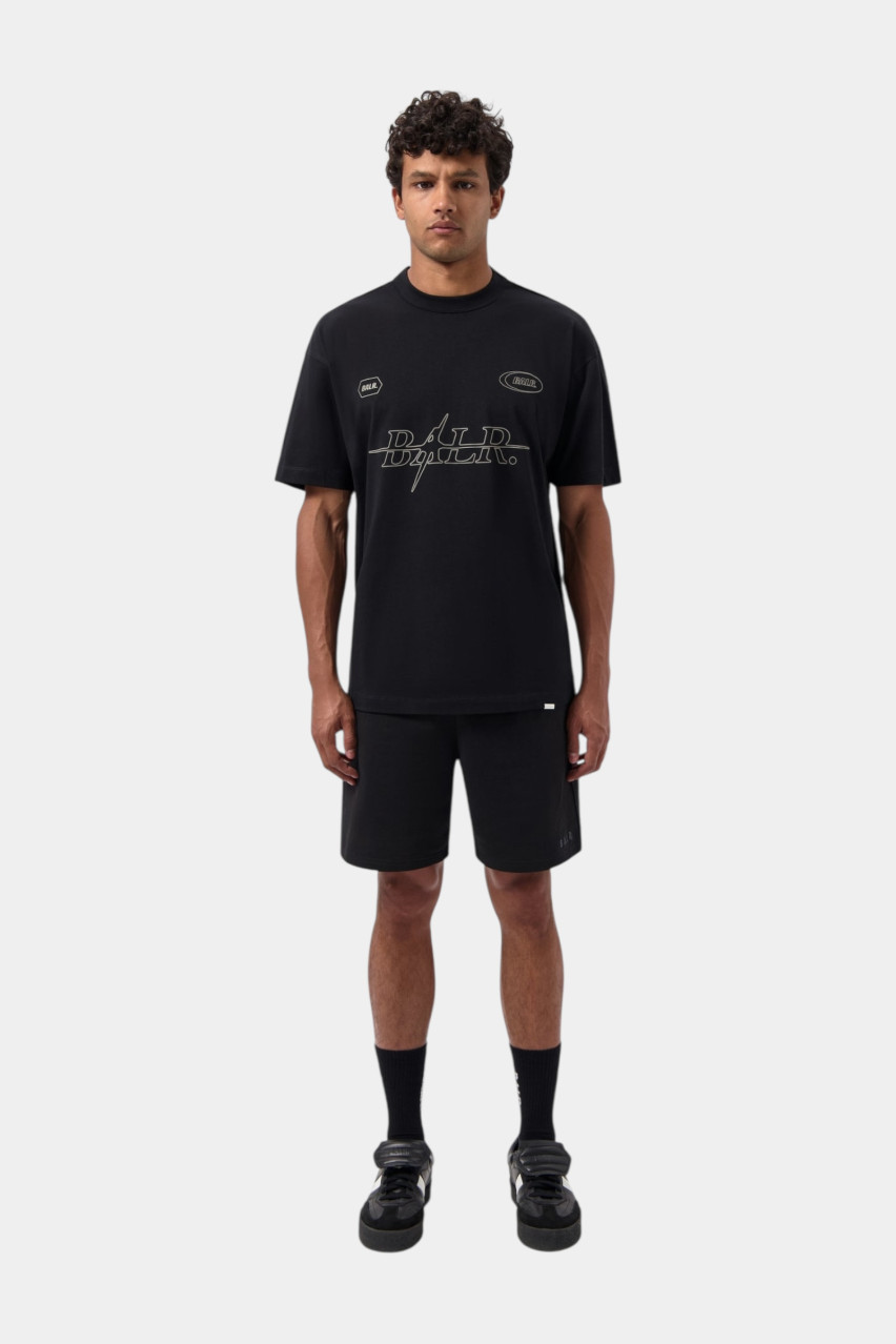 Чорна футболка Ping Box B1112.1299 102 BALR.