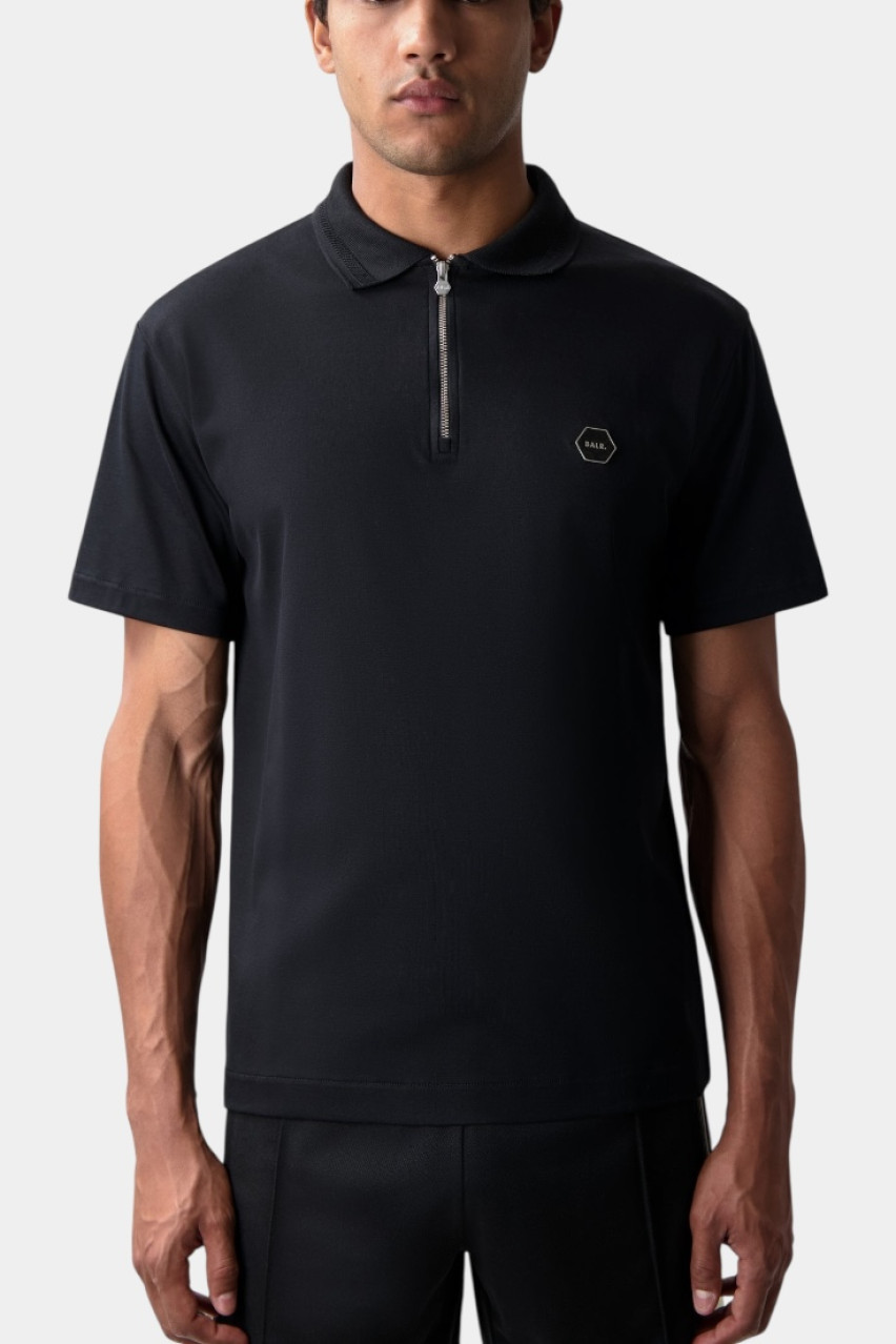 Чорне поло Hex-Series B1122.1040 102 BALR.