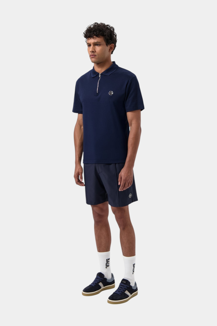 Темно-синє поло Hex-Series B1122.1040 886 BALR.