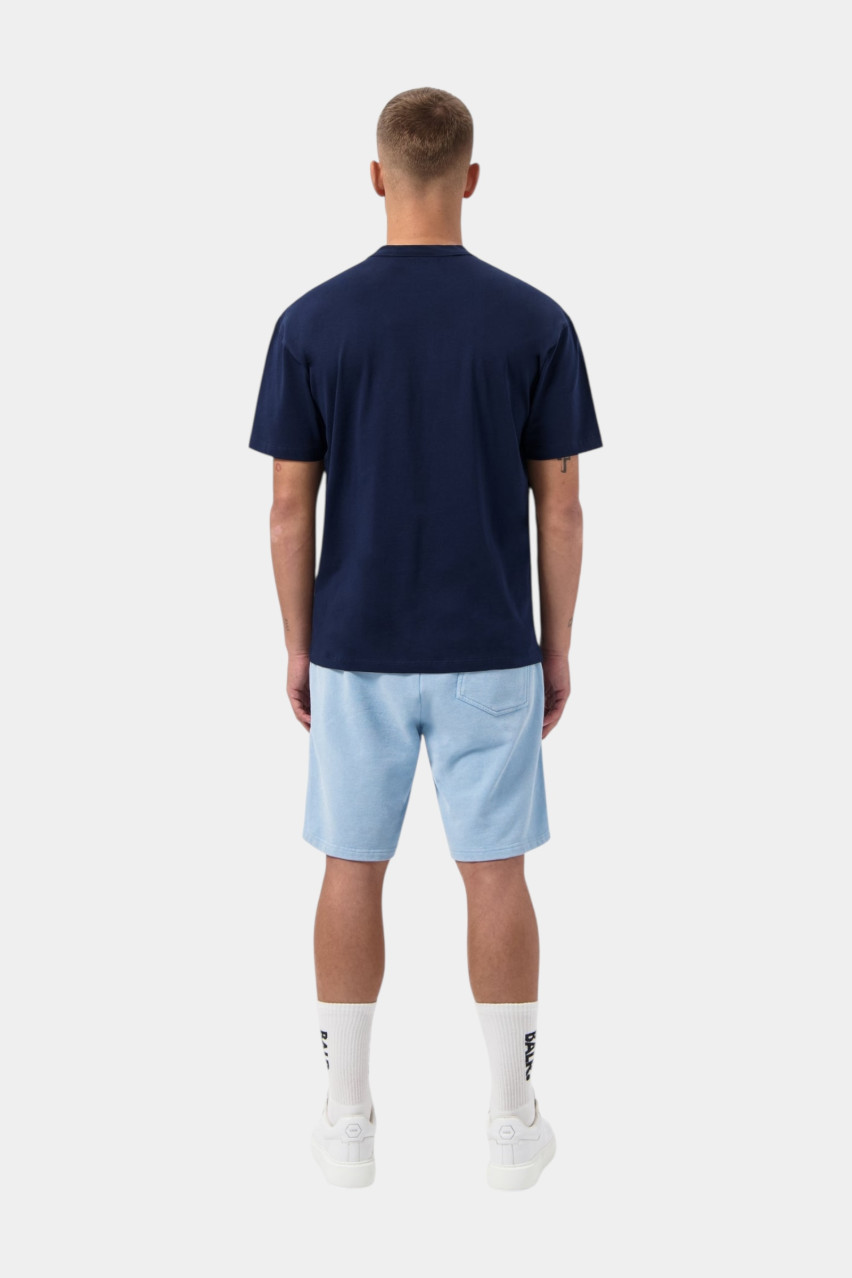 Темно-синя футболка Tags Box B1112.1302 886 BALR.