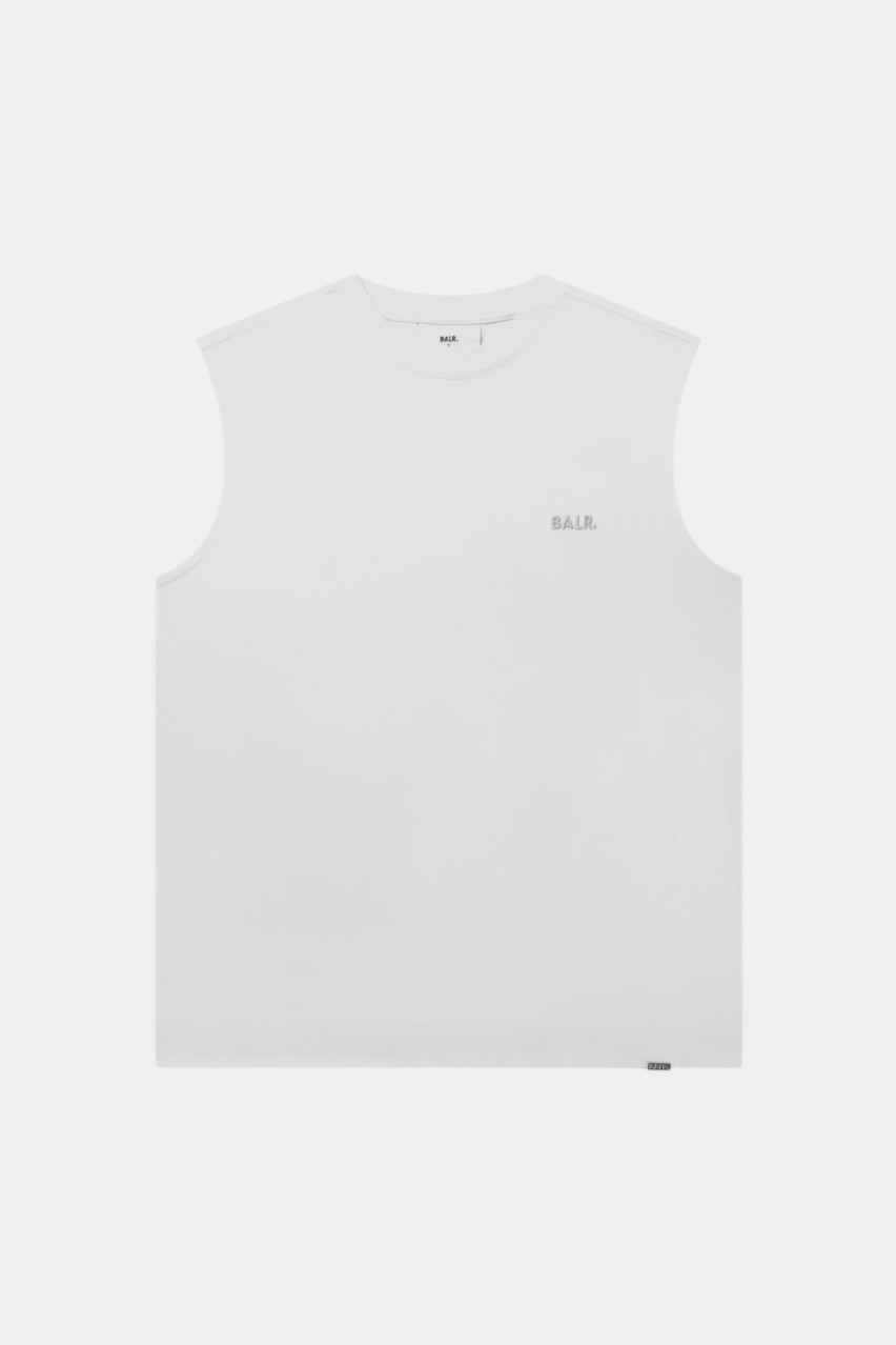 Біла майка Logo Oversized B1113.1004 906 BALR.