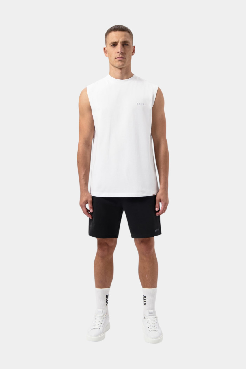 Біла майка Logo Oversized B1113.1004 906 BALR.