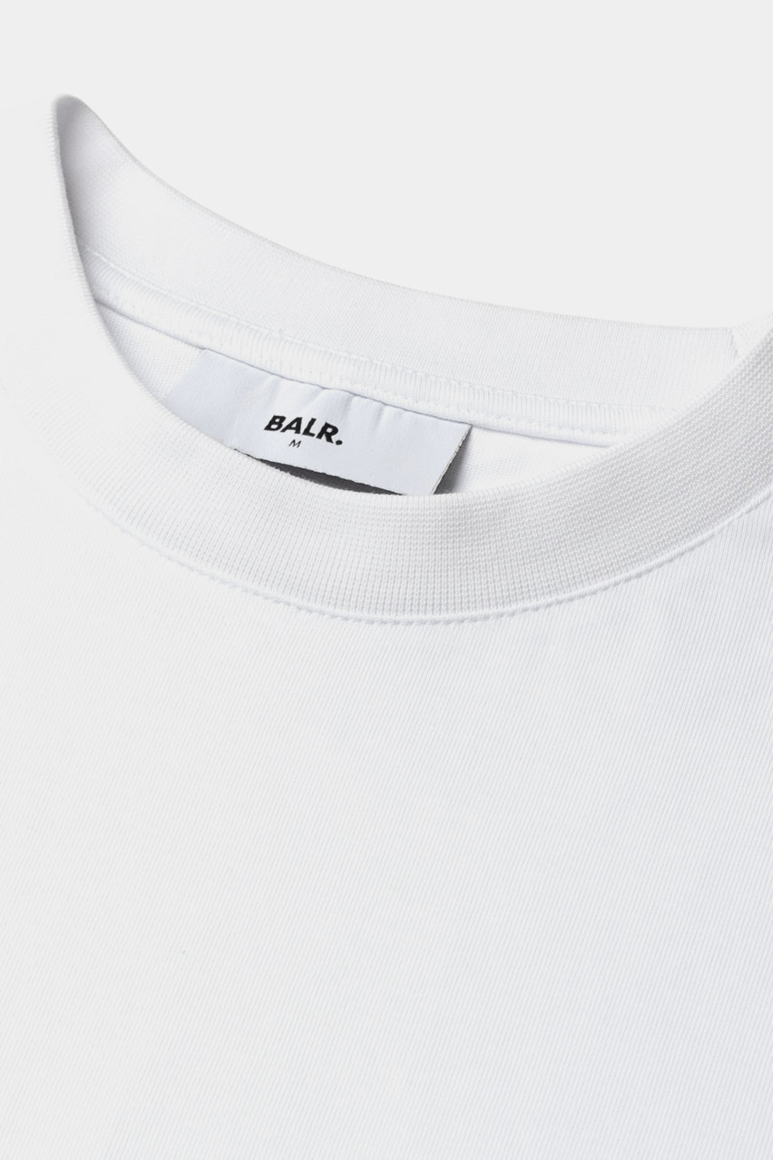 Біла майка Logo Oversized B1113.1004 906 BALR.