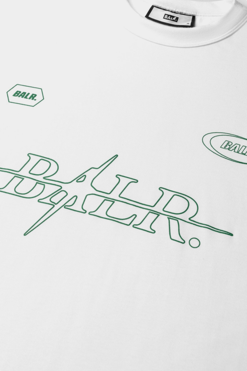 Біла футболка Ping Box B1112.1299 906 BALR.