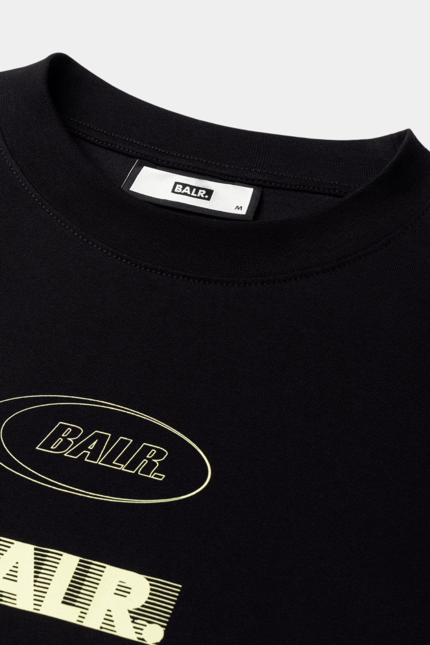 Чорний лонгслів Tags LSB1112.1298 102 BALR.