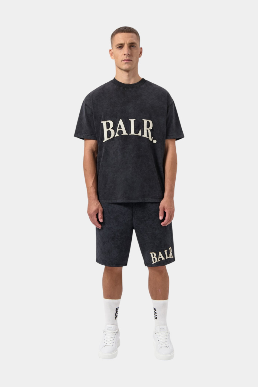 Чорна футболка Urban Washed Box B1112.1284 102 BALR.