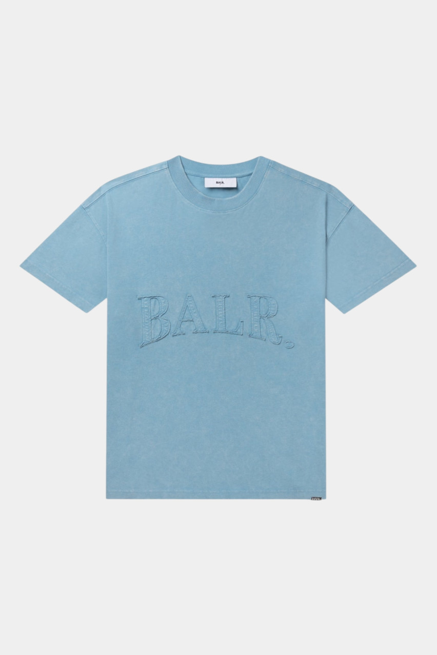 Блакитна футболка Urban Washed Box B1112.1284 887 BALR.