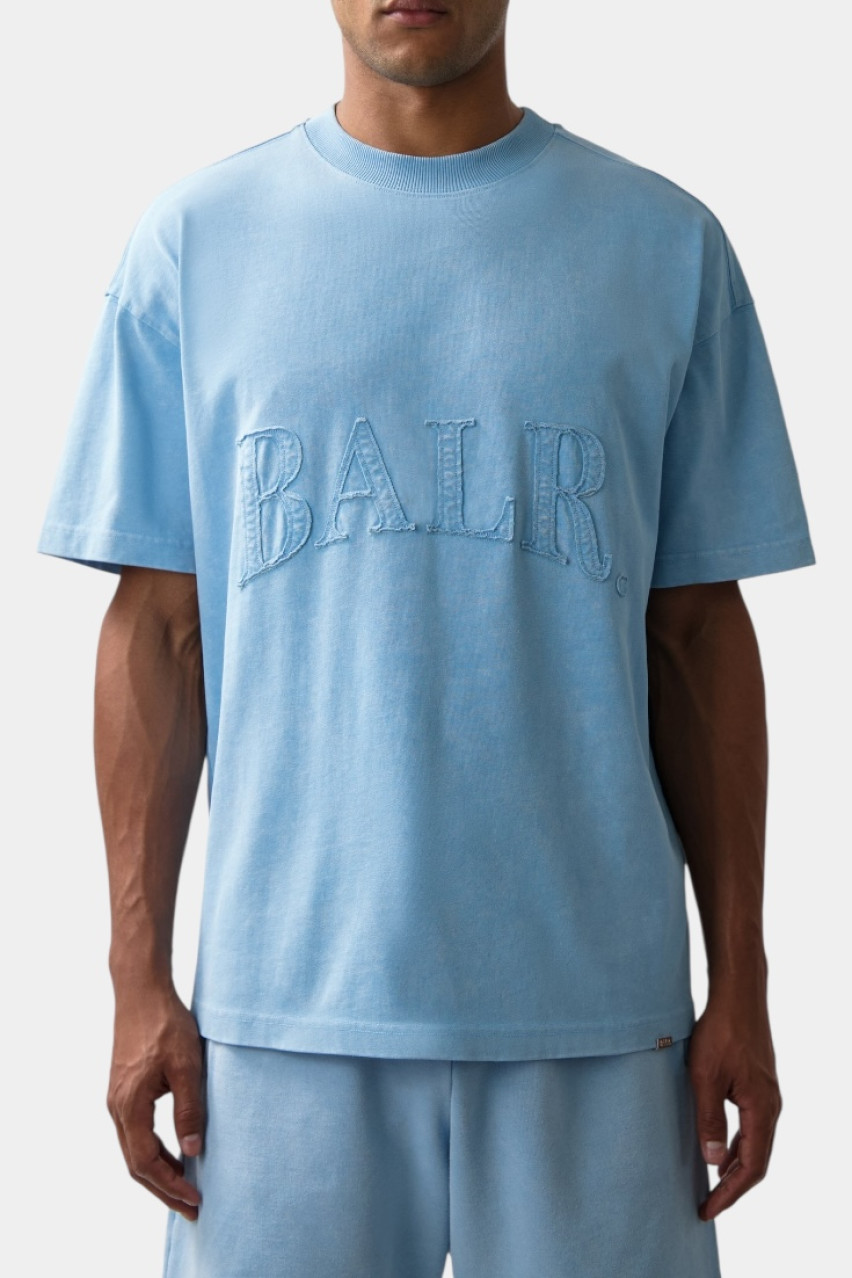 Блакитна футболка Urban Washed Box B1112.1284 887 BALR.