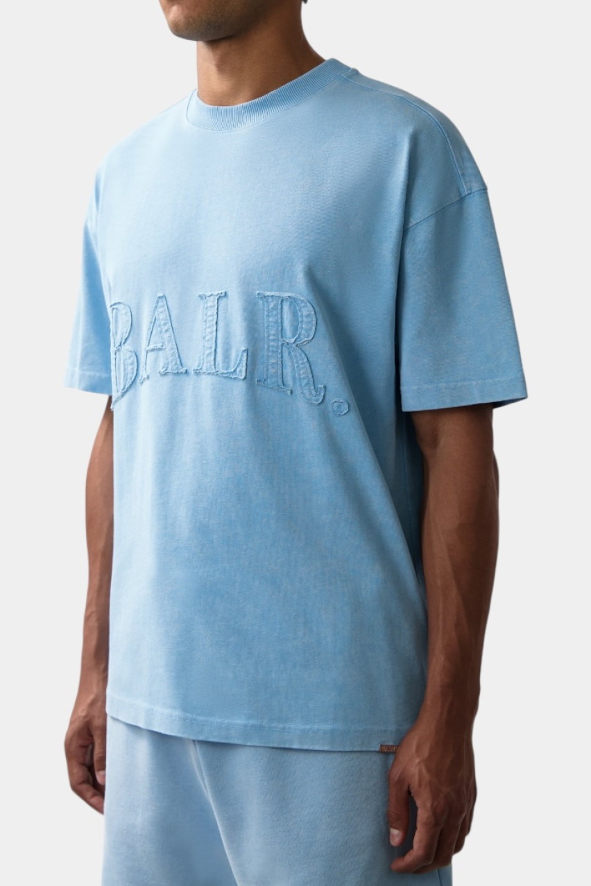 Блакитна футболка Urban Washed Box B1112.1284 887 BALR.