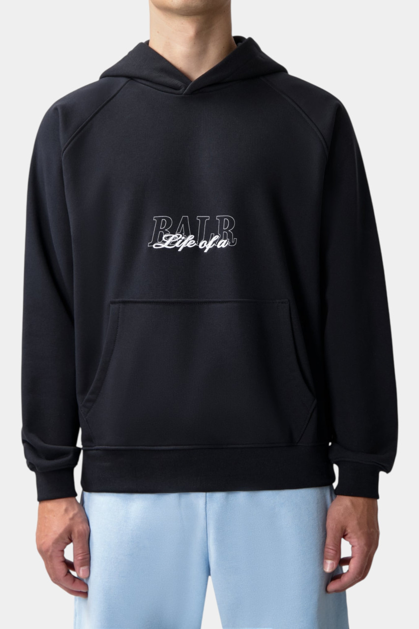 Черное худи Script Relaxed Fit B1261.1138 102 BALR.