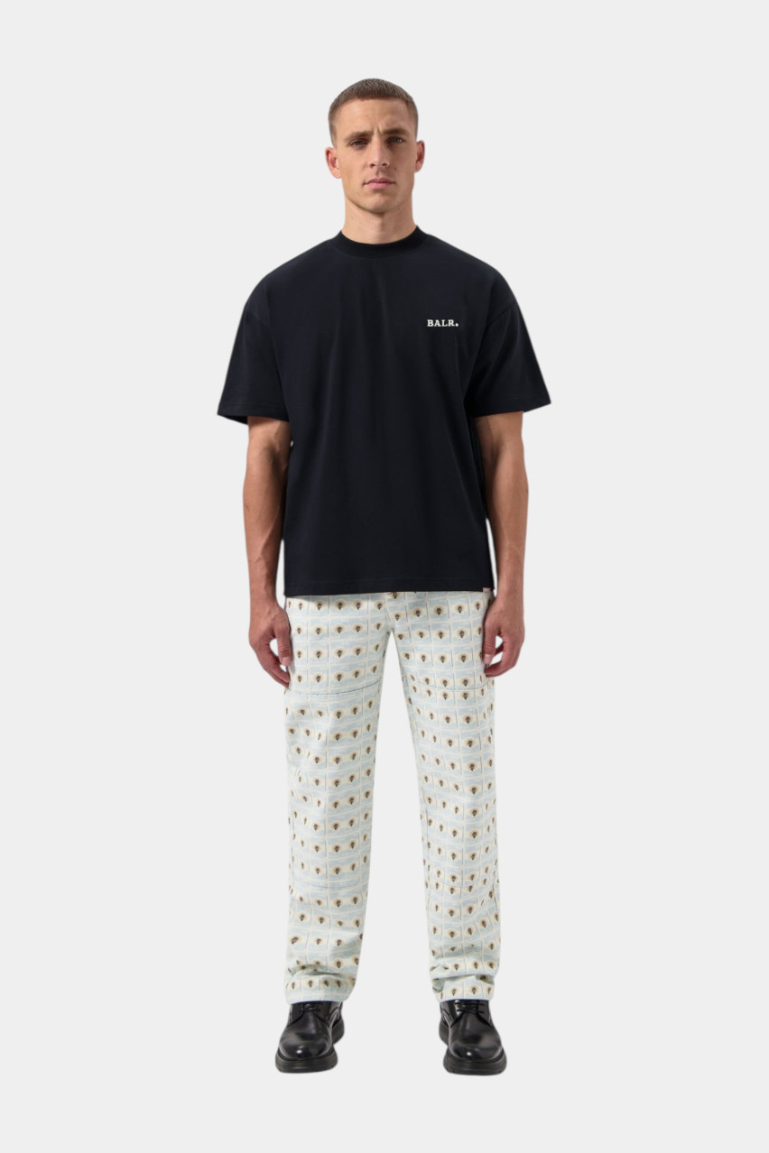 Чорна футболка GOTL Box B1112.1316 102 BALR.