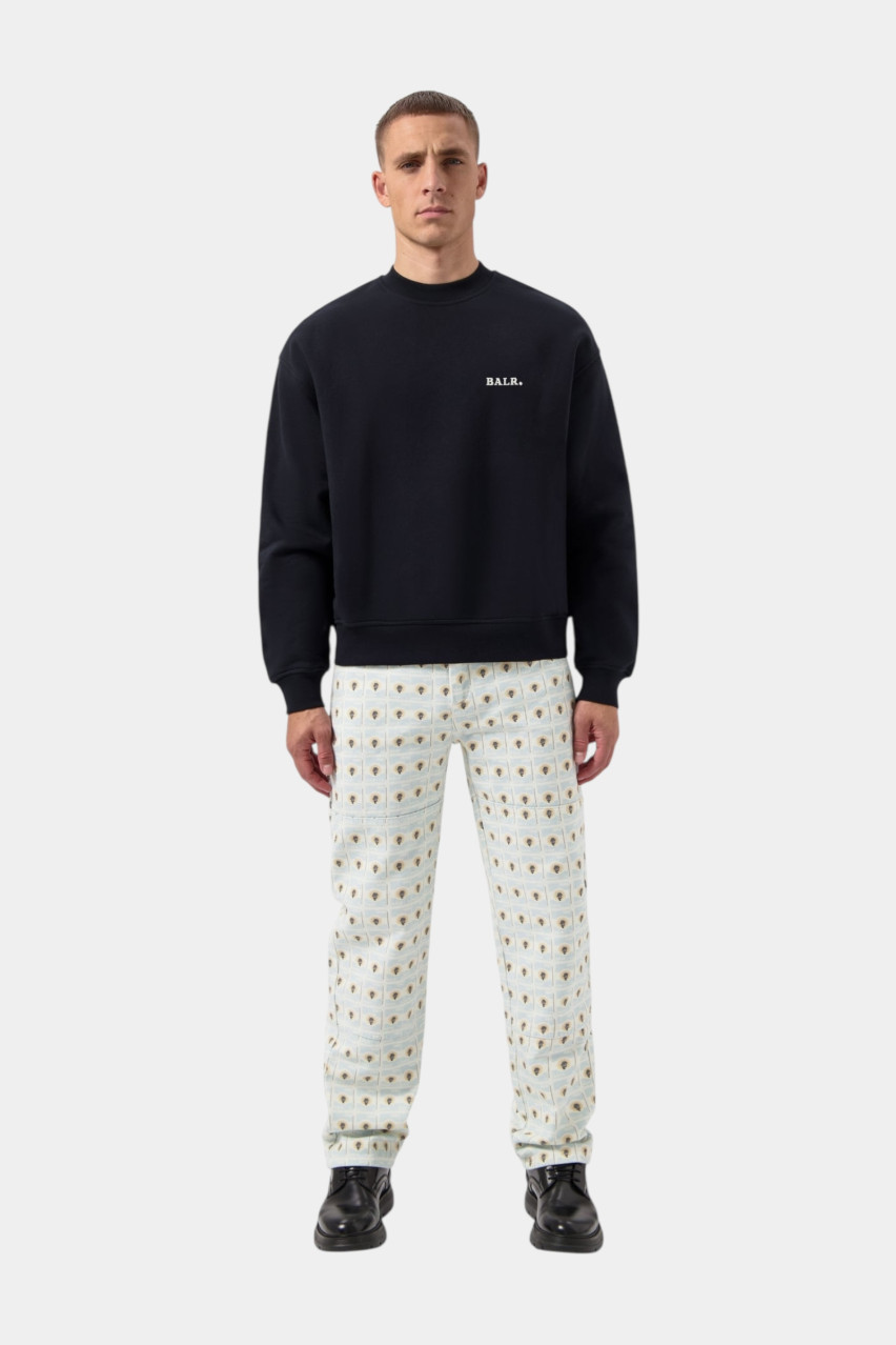 Черный свитшот GOTL Box B1262.1097 102 BALR.