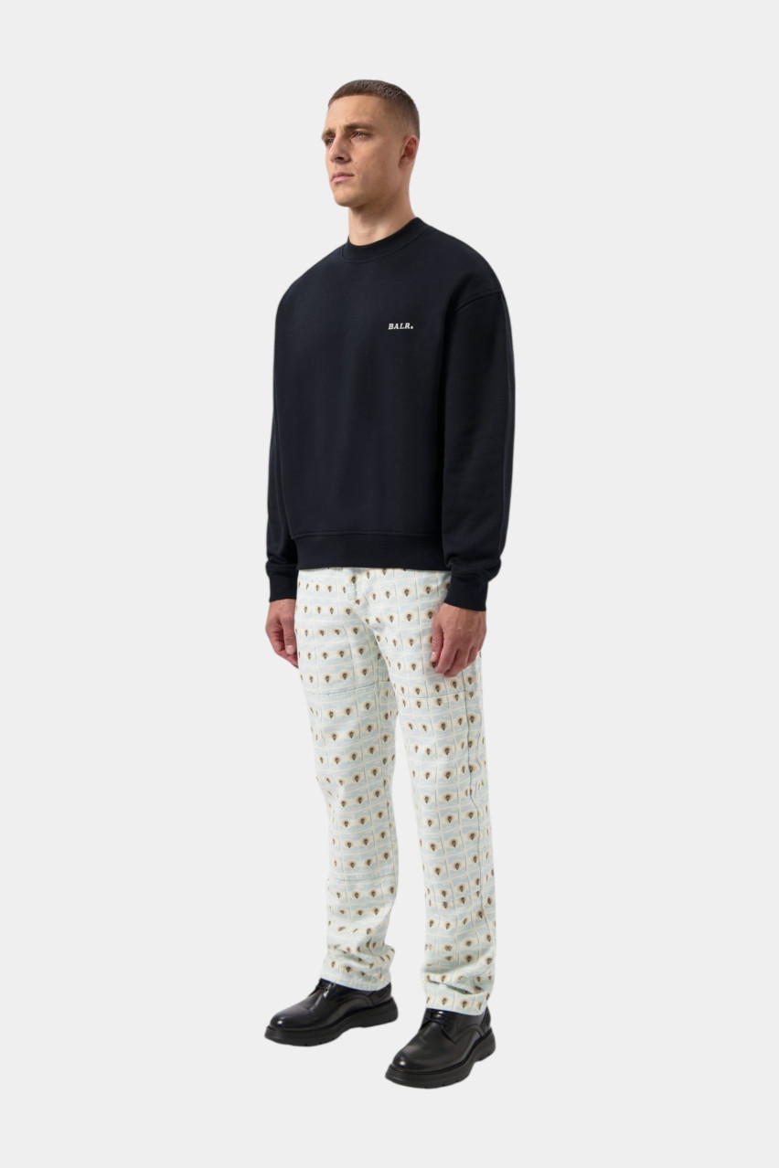 Черный свитшот GOTL Box B1262.1097 102 BALR.