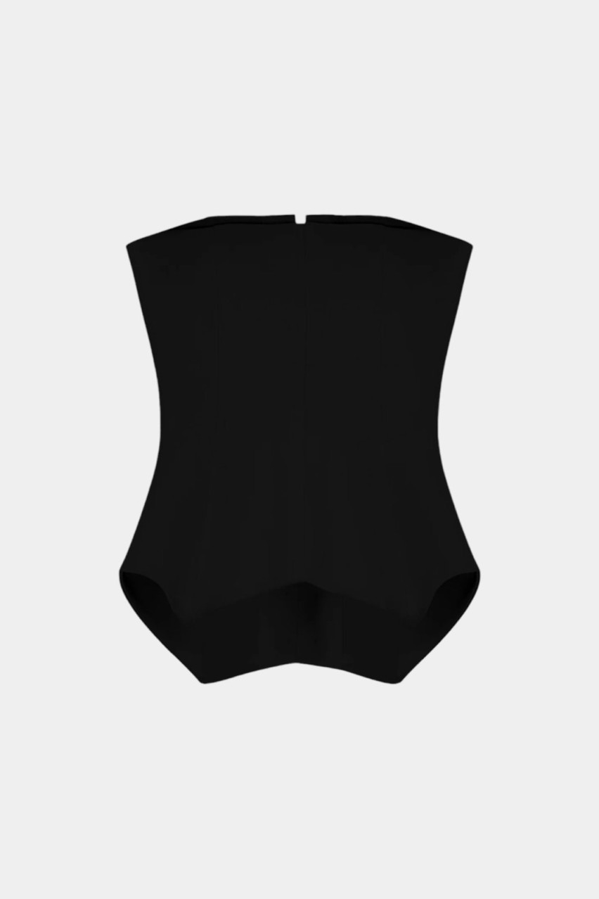 Чорний топ-корсет Loren LC_BL BALYKINA C2