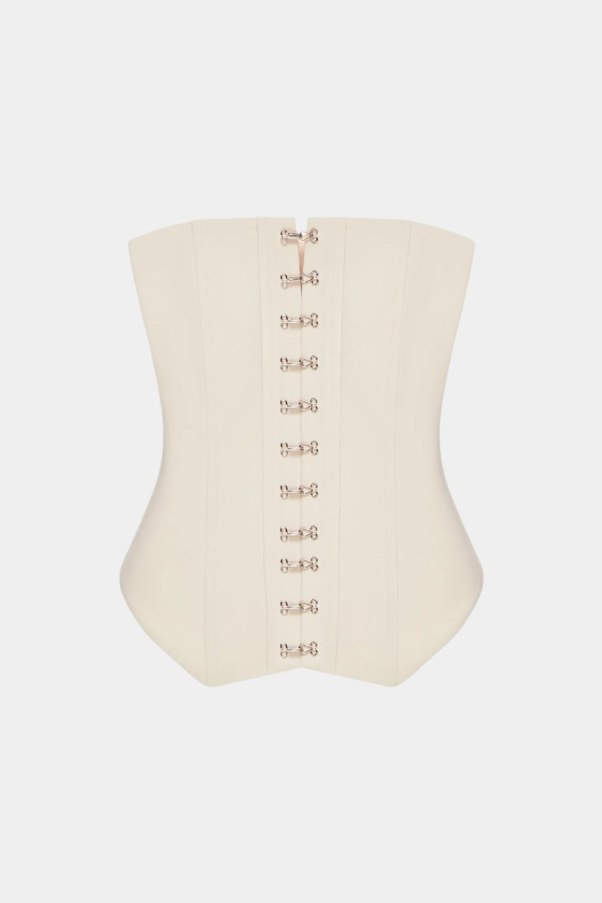 Бежевый топ-корсет Loren LC_BE BALYKINA
