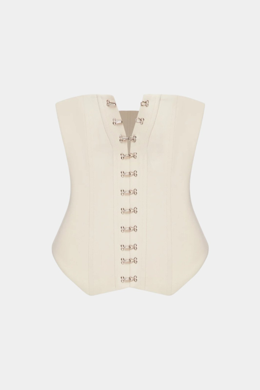 Бежевый топ-корсет Loren LC_BE BALYKINA