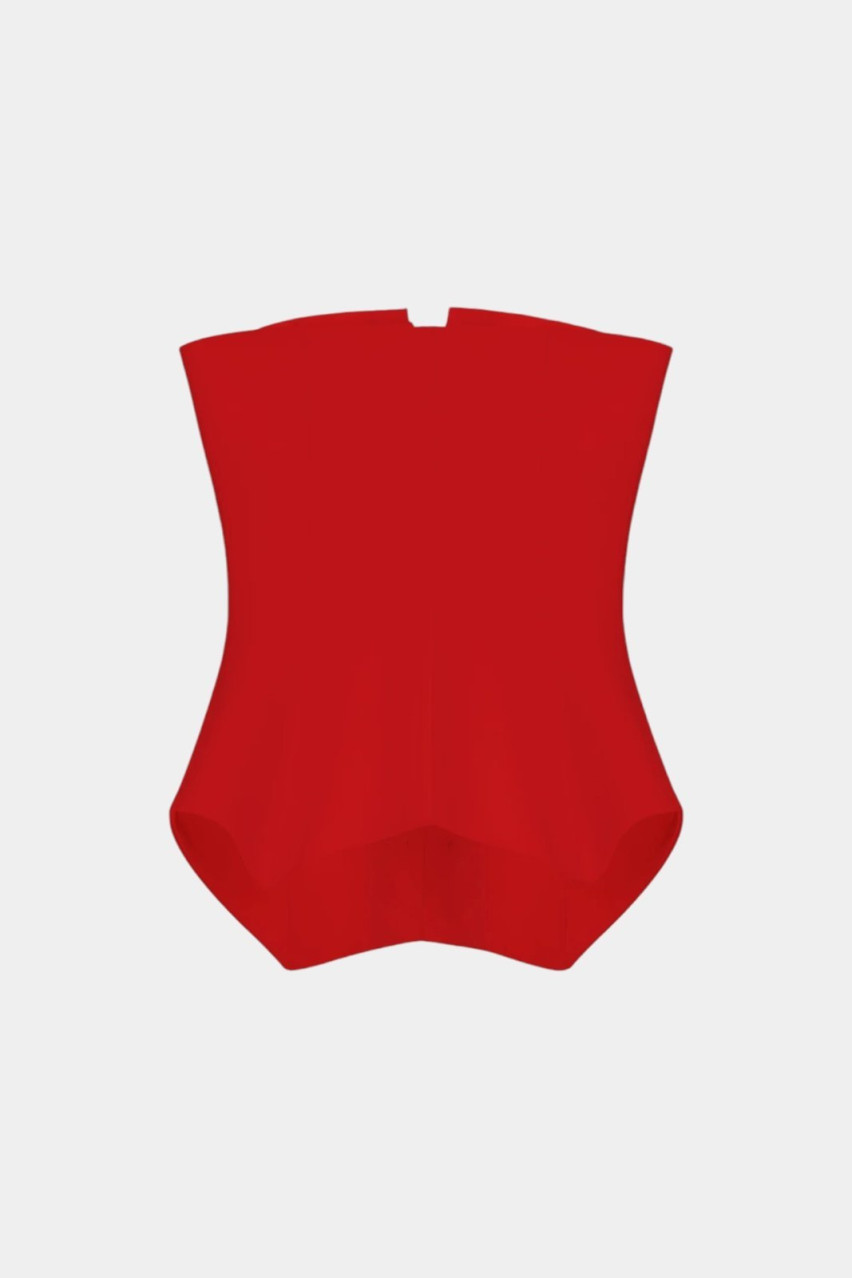 Червоний топ-корсет Loren LC_R BALYKINA