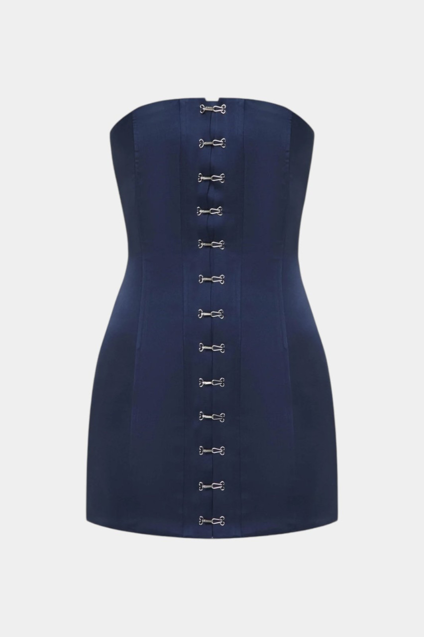 Бордово-синее двухстороннее платье Loren LD_TW_BDB BALYKINA