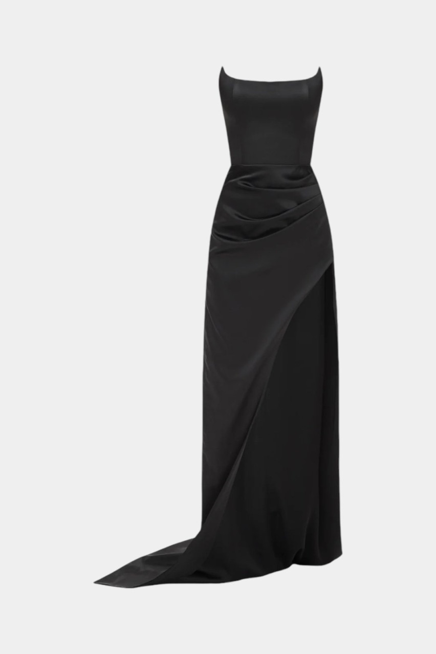 Чорна сукня максі Anastasia AMX_BL BALYKINA