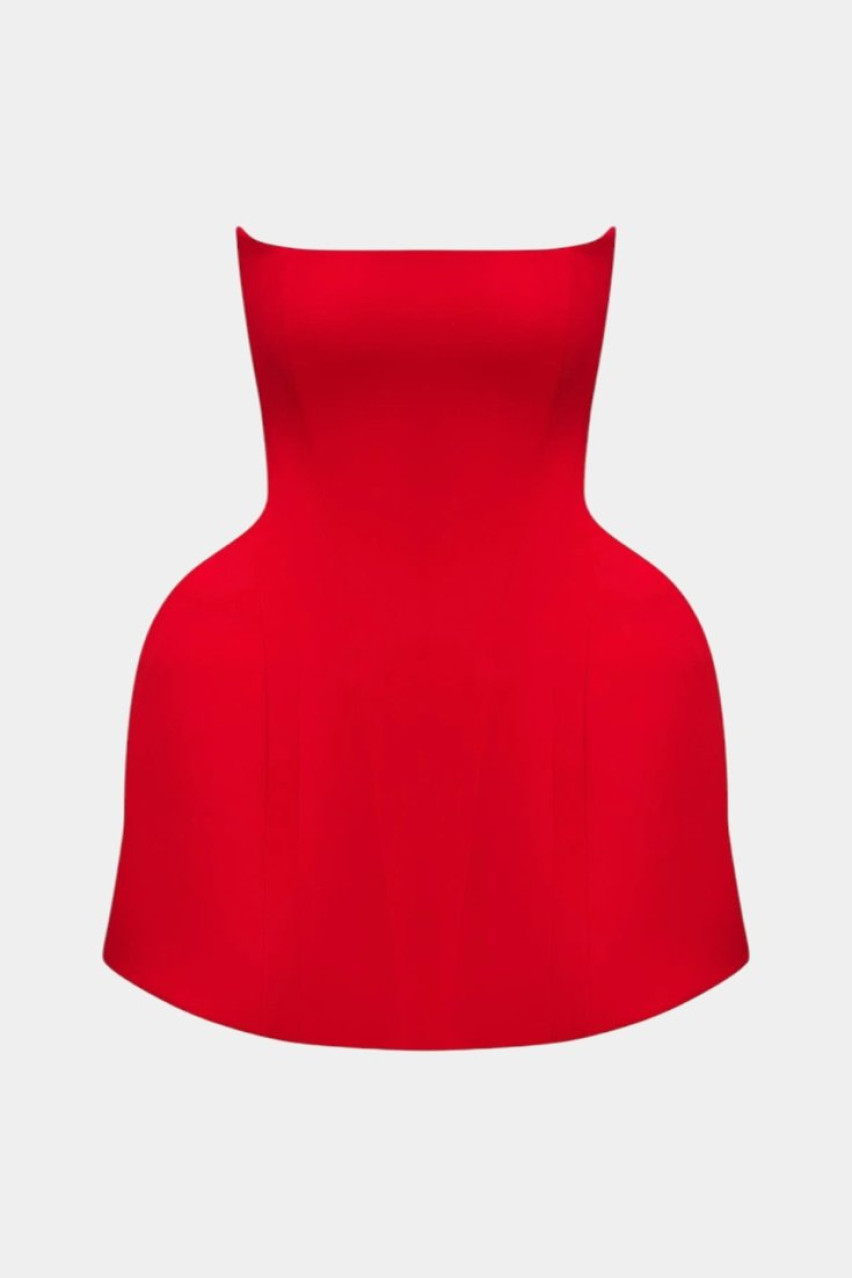 Червона сукня Eva BALYKINA