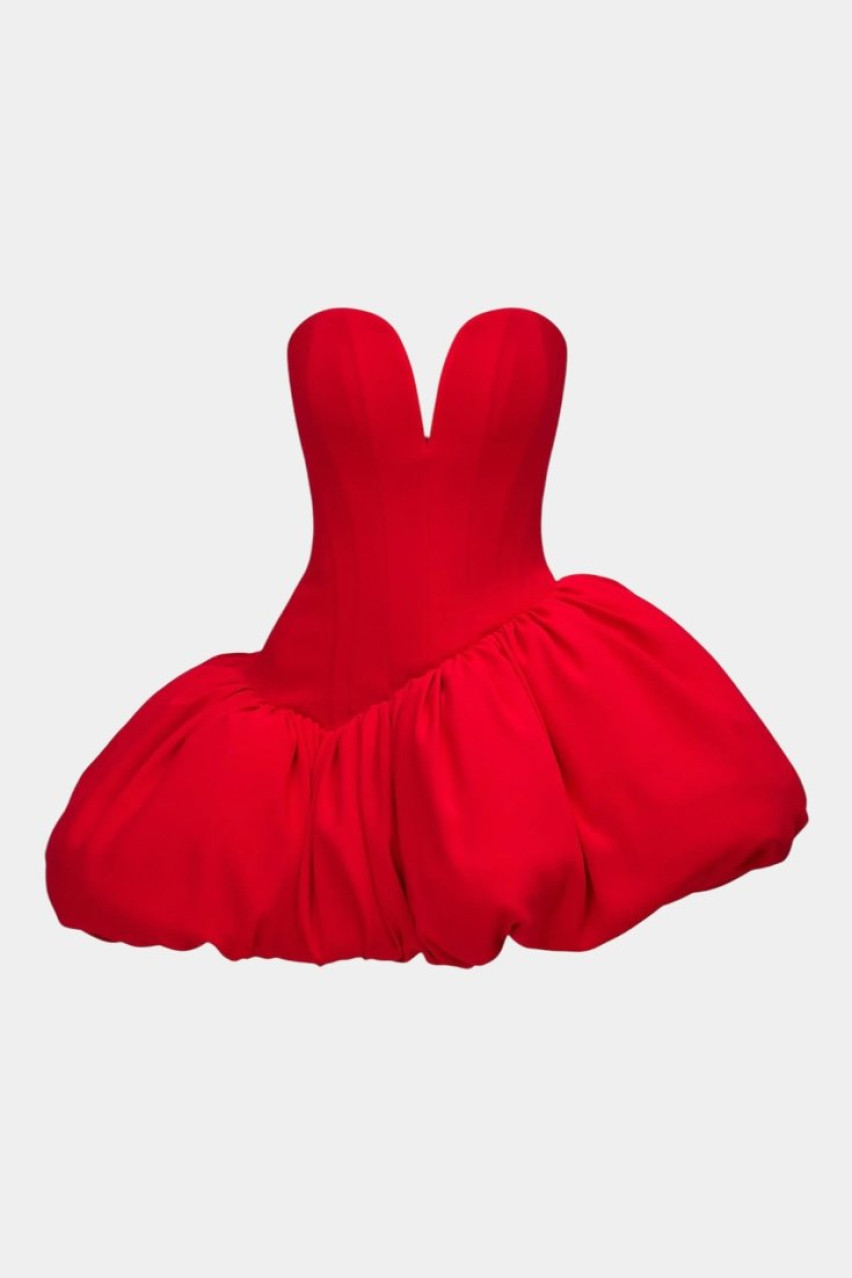 Червона сукня Sasha BALYKINA